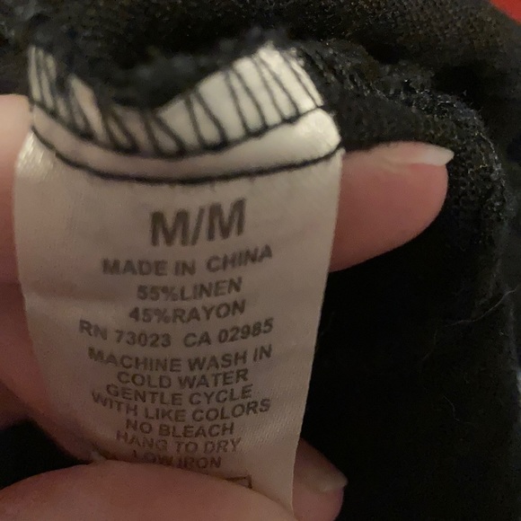 *Black* Aeropostal wide leg pants - Picture 5 of 5